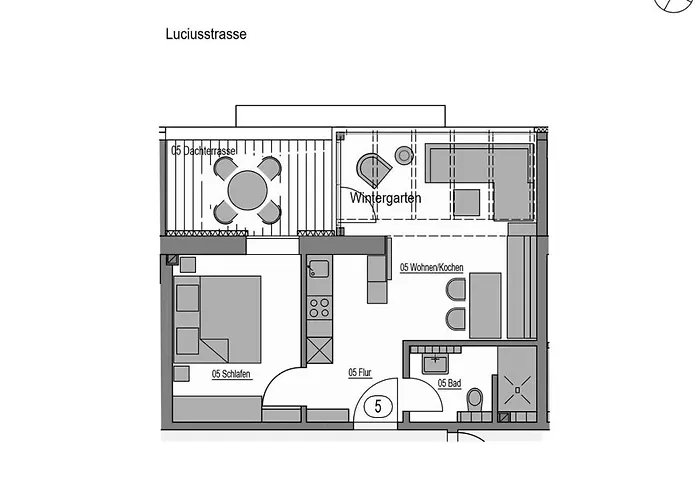 Fuerstenhof 5 公寓 *